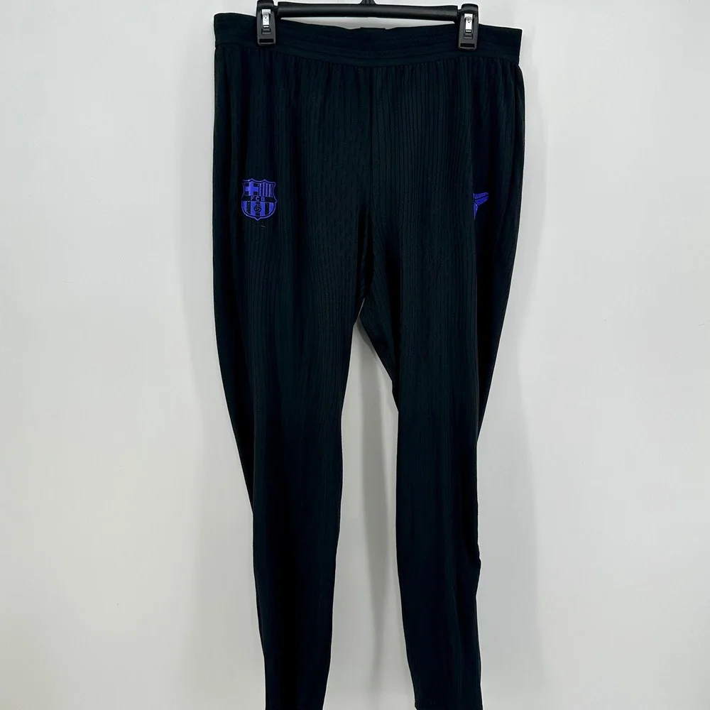 Nike FC Barcelona Kobe Pants Mens XL Black Slim Fit IO4254-010 Strike Elite NWT